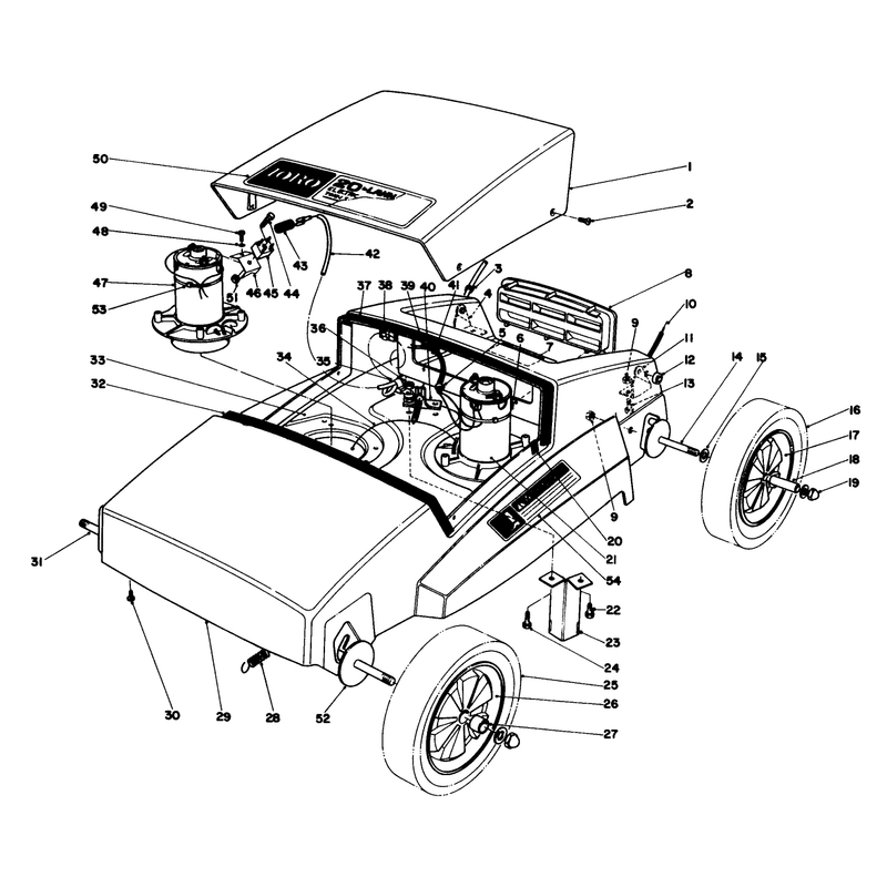 Motor and Housing Assembly