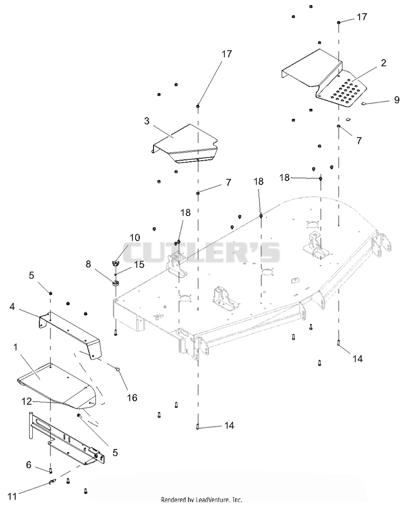 Chute And Belt Covers - 72-Inch Deck