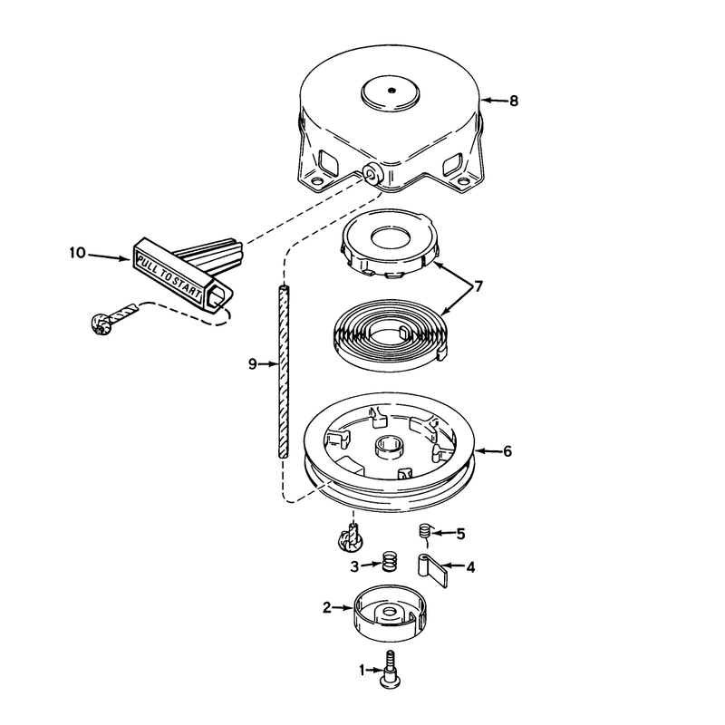 Recoil Starter No. 590537