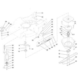 Blade Brake Clutch Assembly