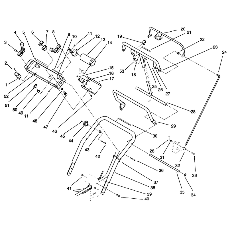 Handlecontrol Panel Assembly
