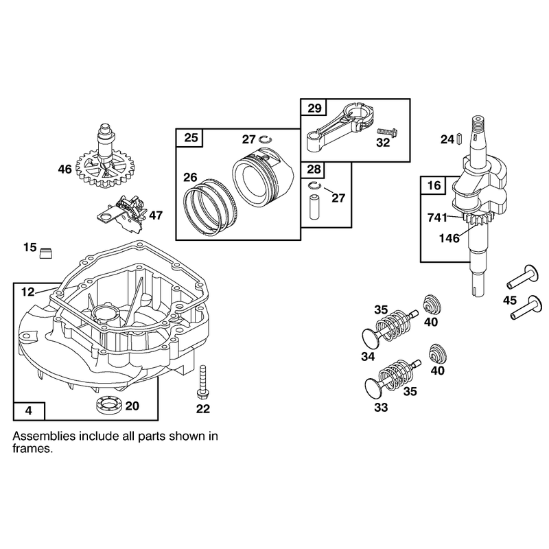 Engine Briggs and Stratton Model 12H802-1766-E1
