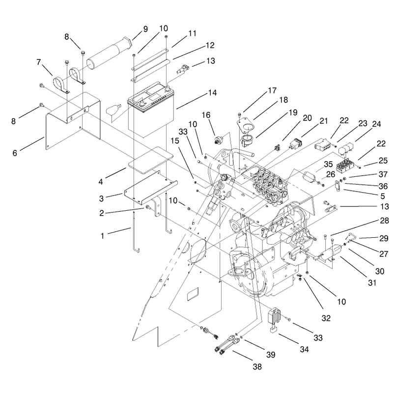 Electrical Components Assembly