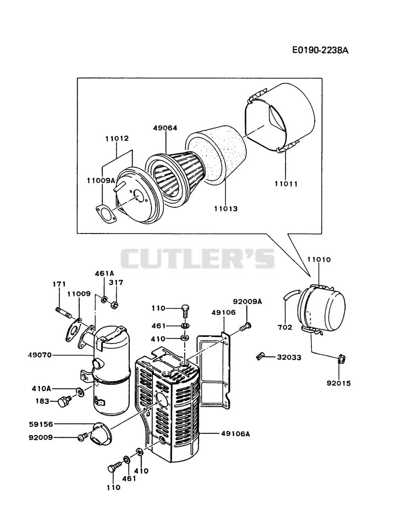 AIR-FILTER/MUFFLER