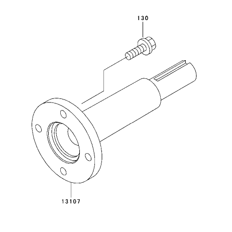 PTO Equipment Assembly Kawasaki FH721D-AS05