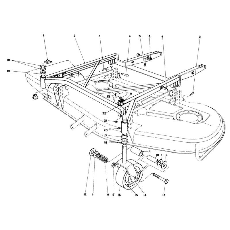 Cutting Unit Model No 30555 Continued