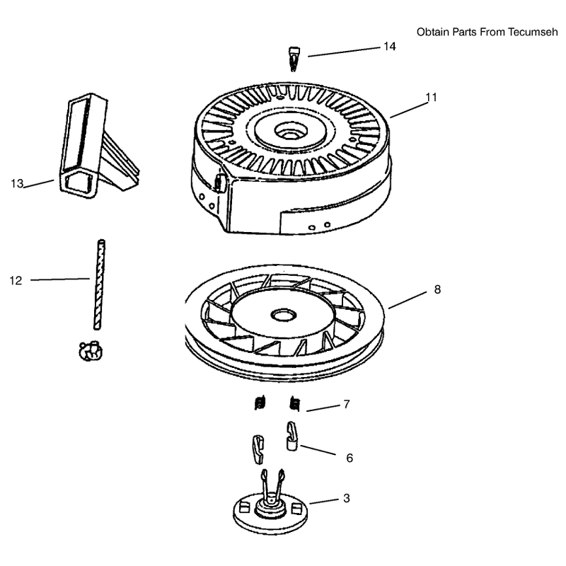 Recoil Starter No. 590743