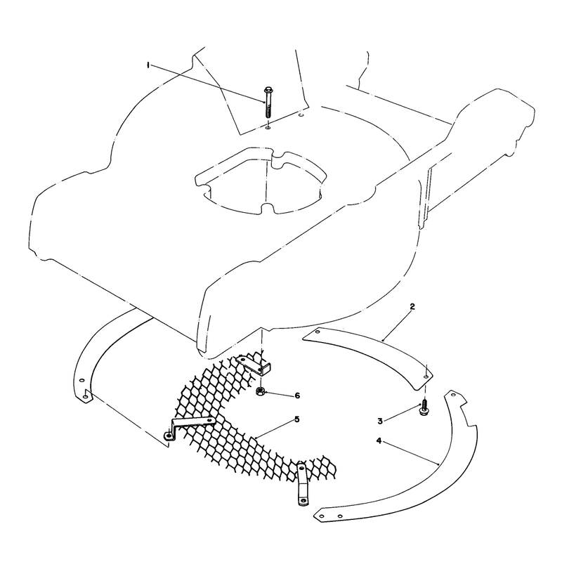 Leaf Shredder Kit No 59101 Optional
