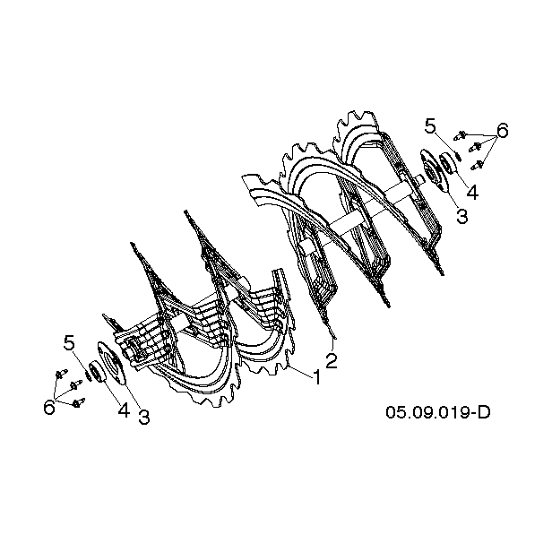 AUGER HOUSING AND IMPELLER