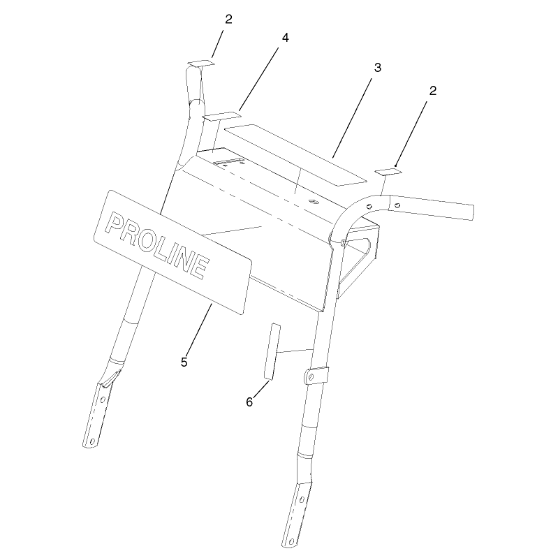 Handle Decal Assembly No 106-2742