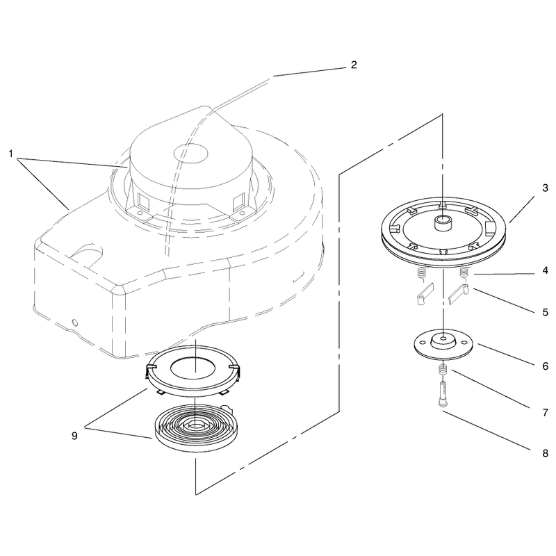 Recoil Starter Assembly