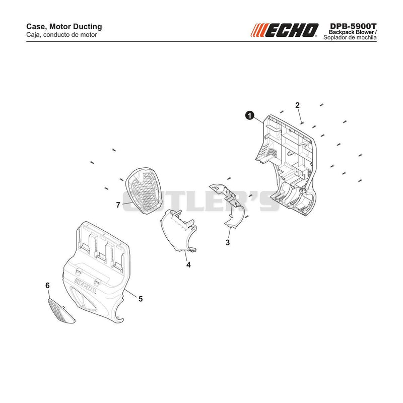 Case, Motor Ducting