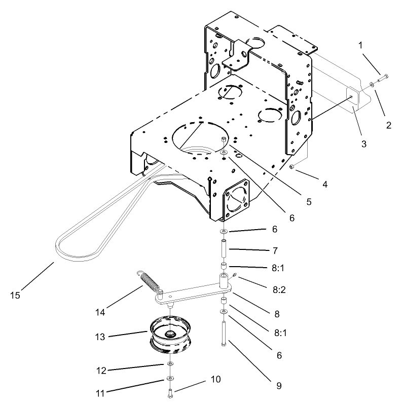 Deck and Blade Assembly