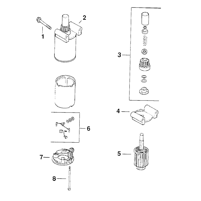 Starter System Engine Kohler