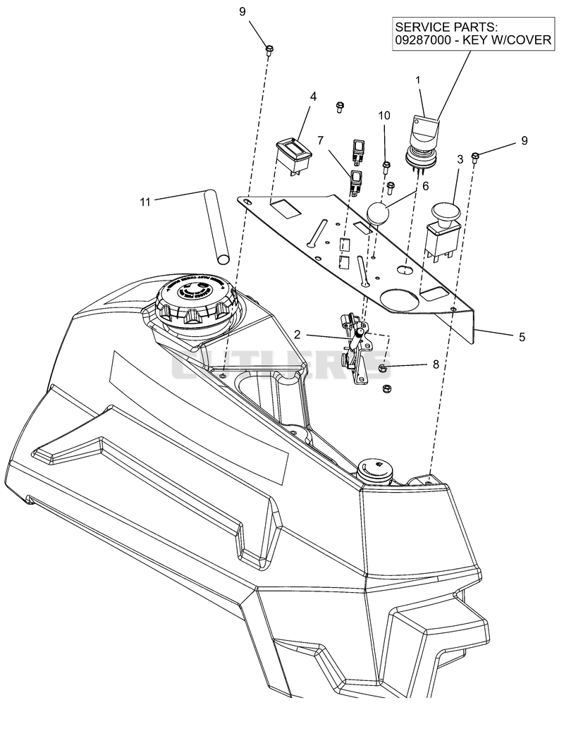 Control Panel - Kohler EFI