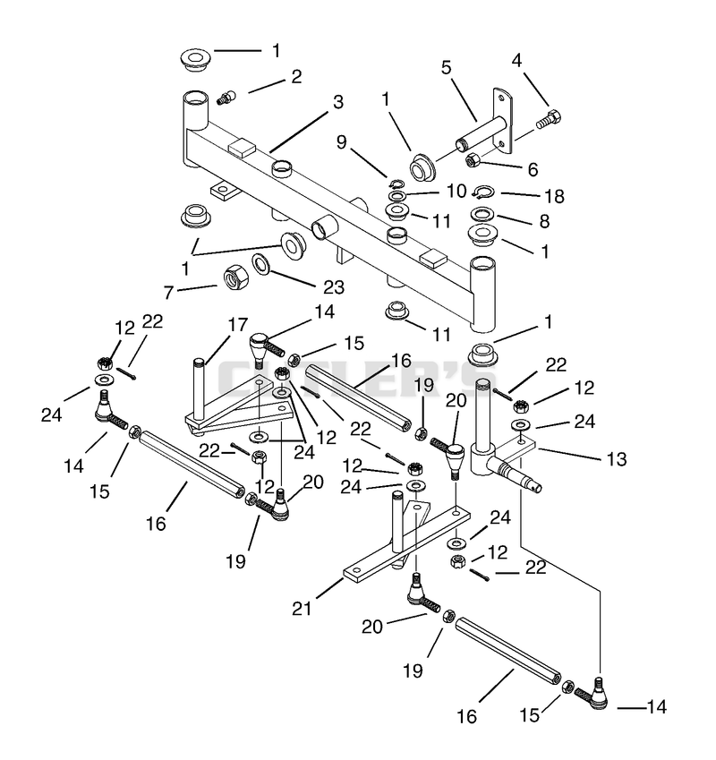 Steering Axle Assembly