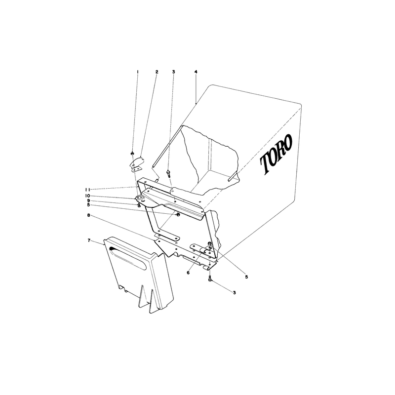 Grass Bag Assembly