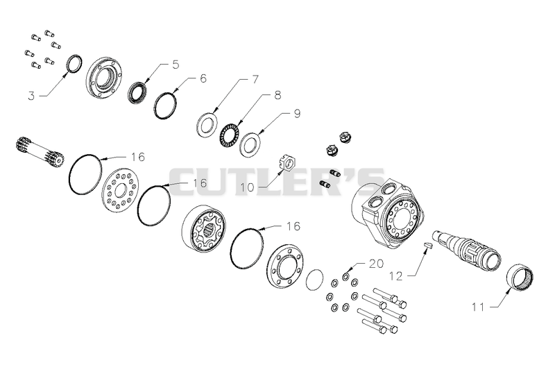 Hydo-Gear Wheel Motor