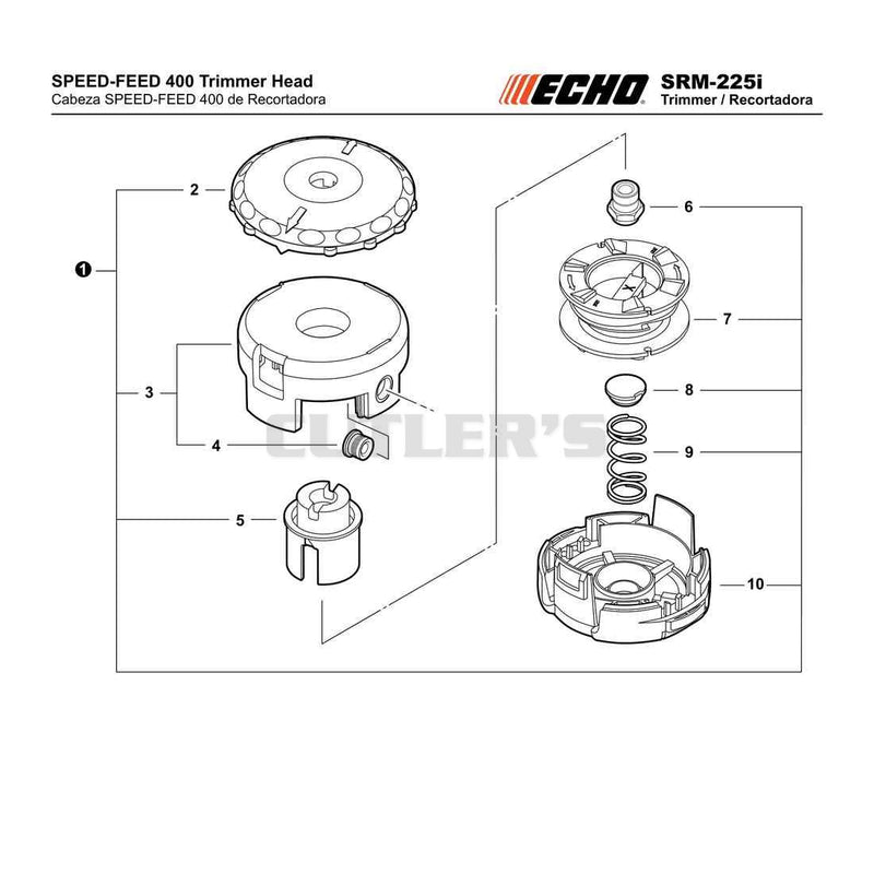 SPEED-FEED 400 Trimmer Head