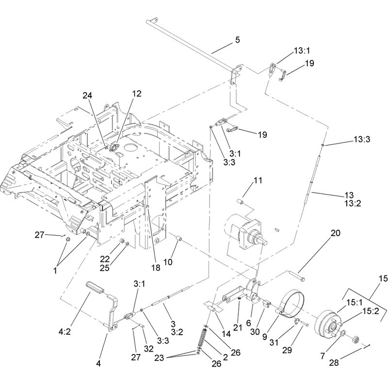 Brake and Wheel Hub Assembly