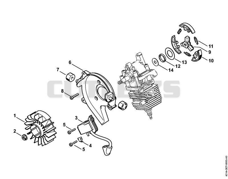 Ignition system, Clutch