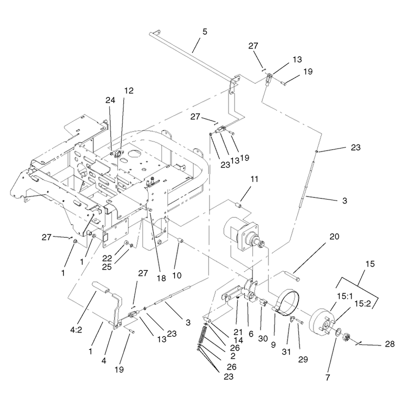 Brake and Wheel Hub Assembly