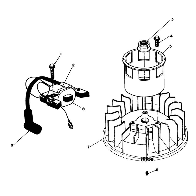 Engine Assembly Model No Vmh 7 Continued