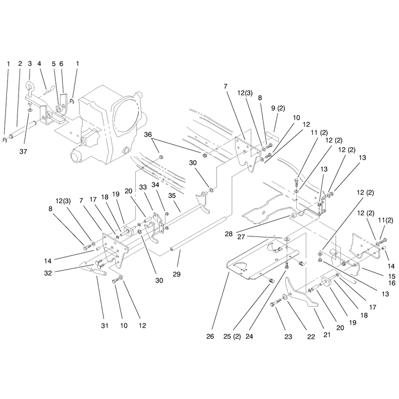 Attach a Matic and Hitch Assembly