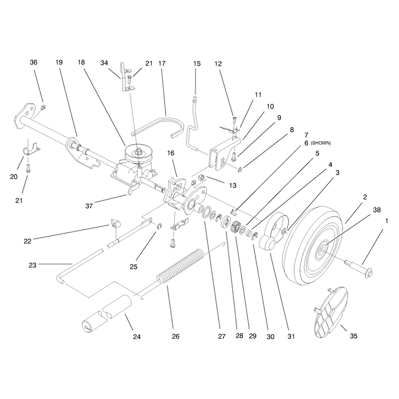 Rear Axle Assembly