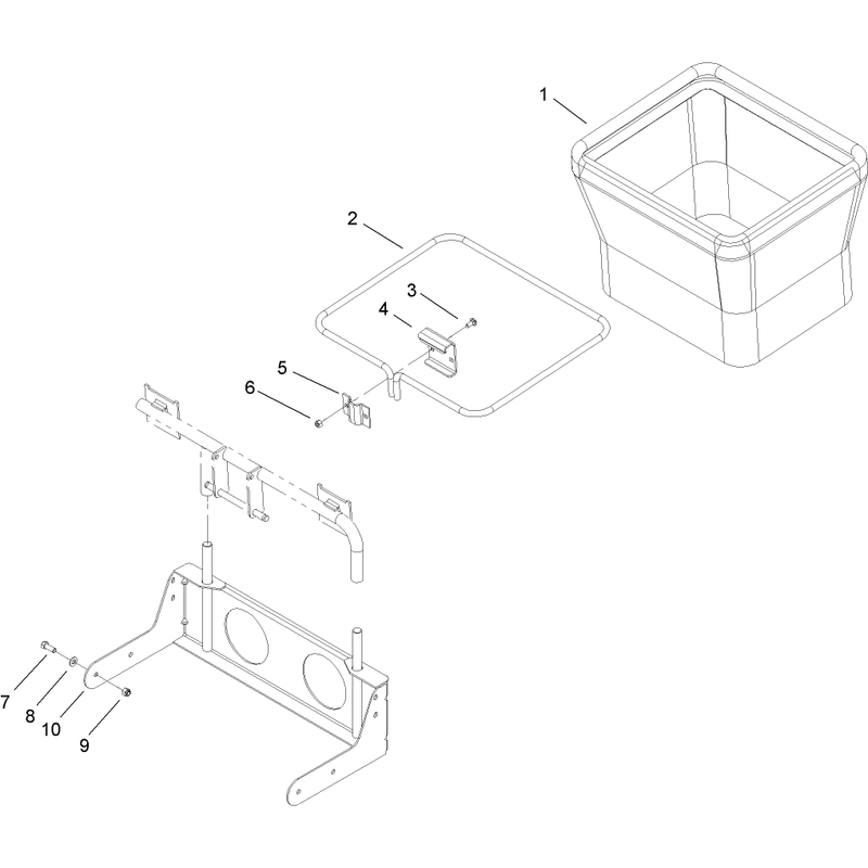 Bag Frame and Mount Assembly