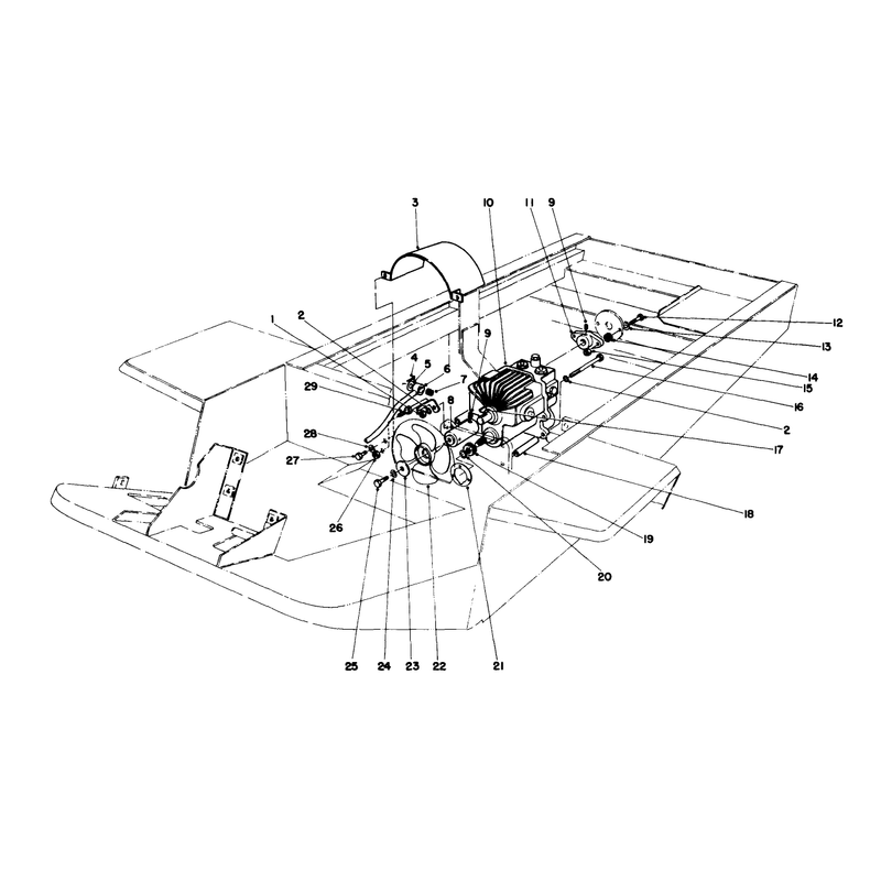 Transmission and Fan Assembly