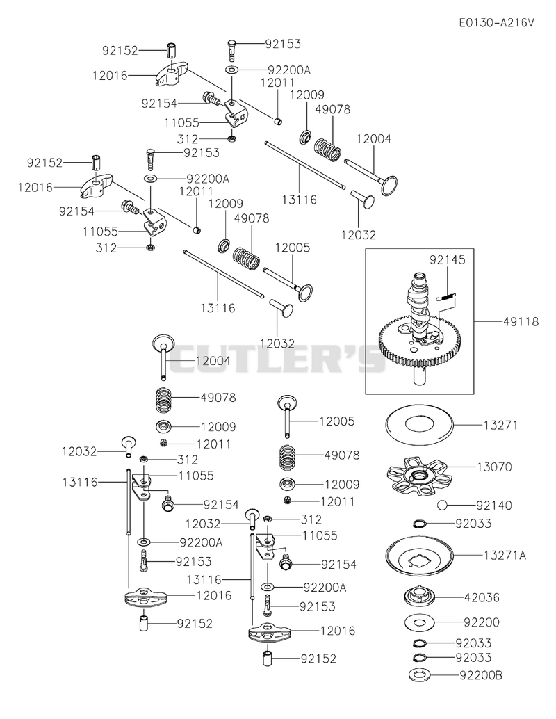 VALVE/CAMSHAFT