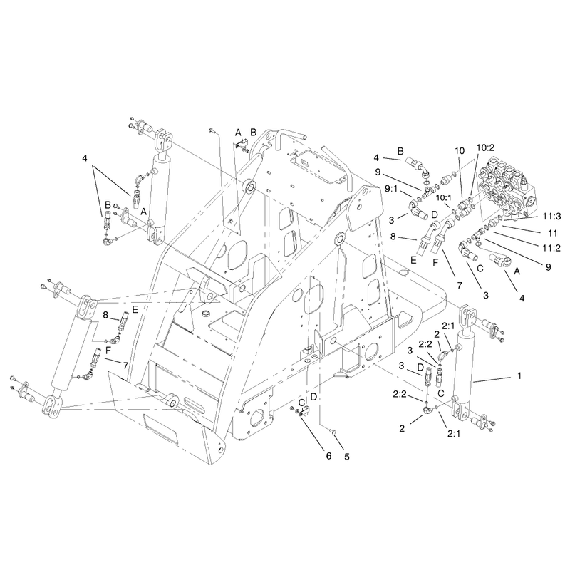 Hydraulic Cylinders Assembly