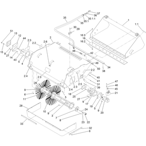 Pick Up Broom Assembly
