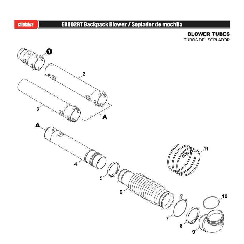 BLOWER TUBES