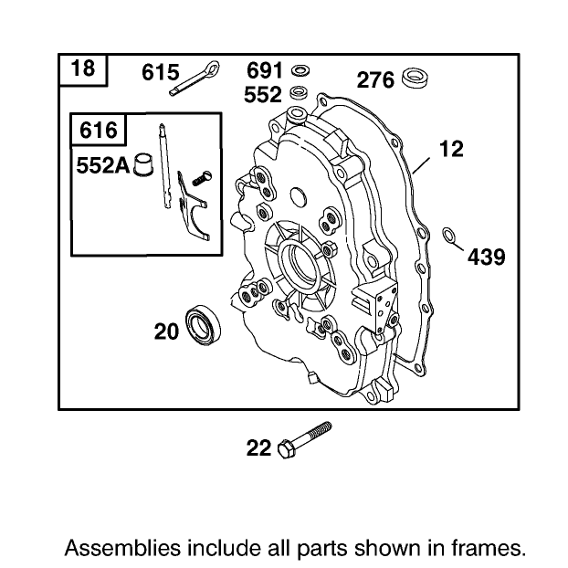 Crankcase Assembly