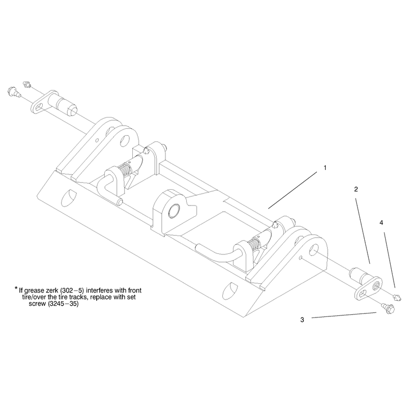 Quick Attach Service Assembly No 98-2656