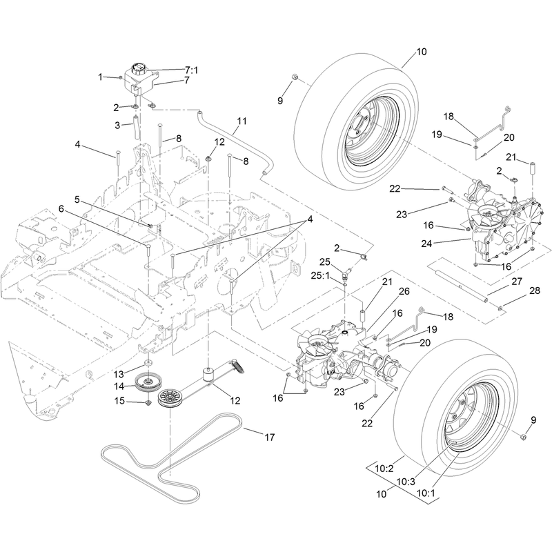 Hydro Drive System Assembly