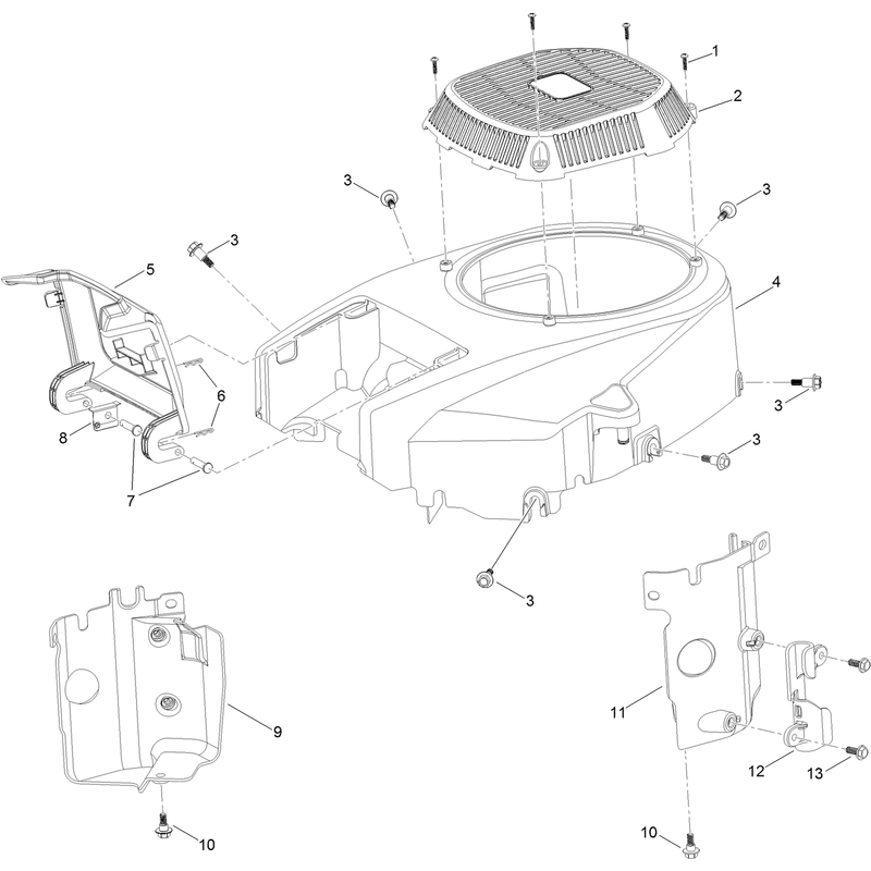 Blower Housing Assembly