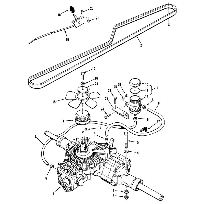 Transmission Assembly (210-H & 212-H)