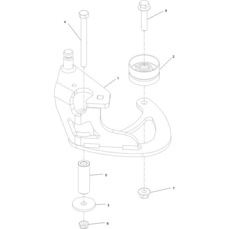 Idler Arm Assembly No. 135-1270