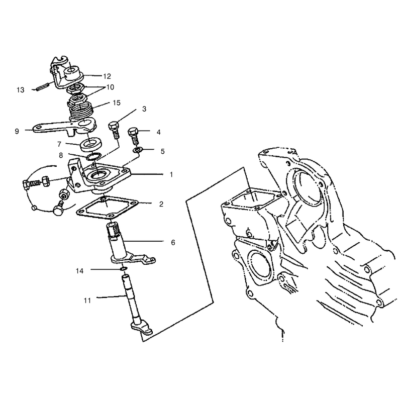 Speed Control Plate Assembly