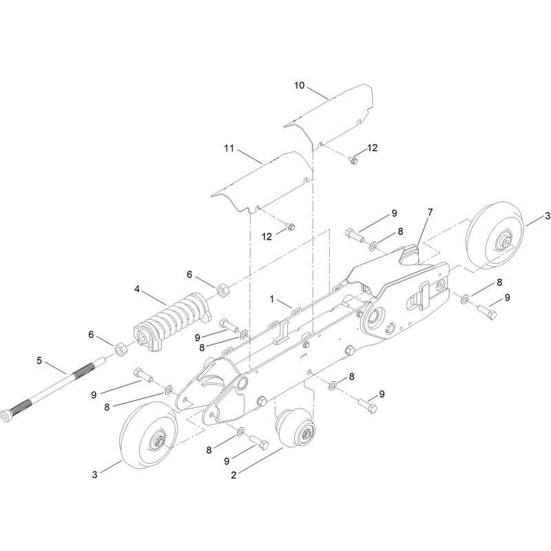 RH Track Assembly No 139-7293