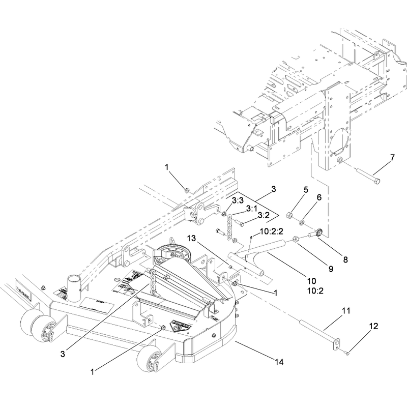 Deck Connection Assembly