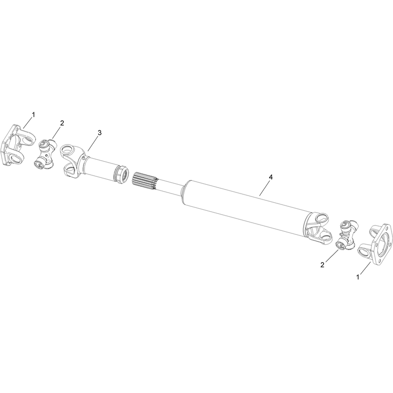 Drive Shaft Assembly No. AU126653