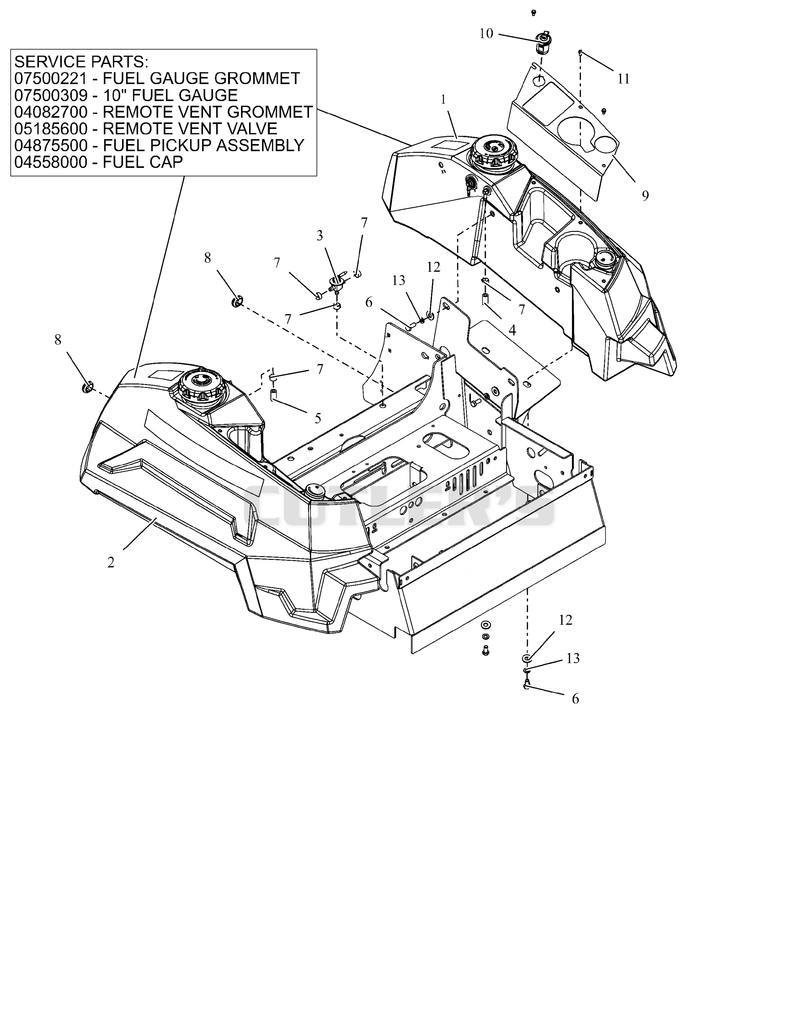 Fuel System - Non-CARB