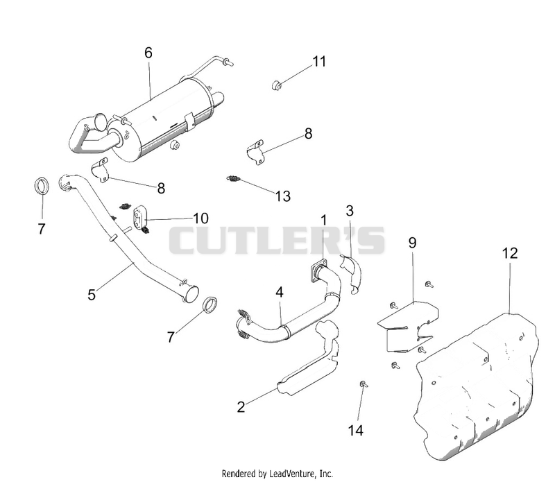 Engine, Exhaust System