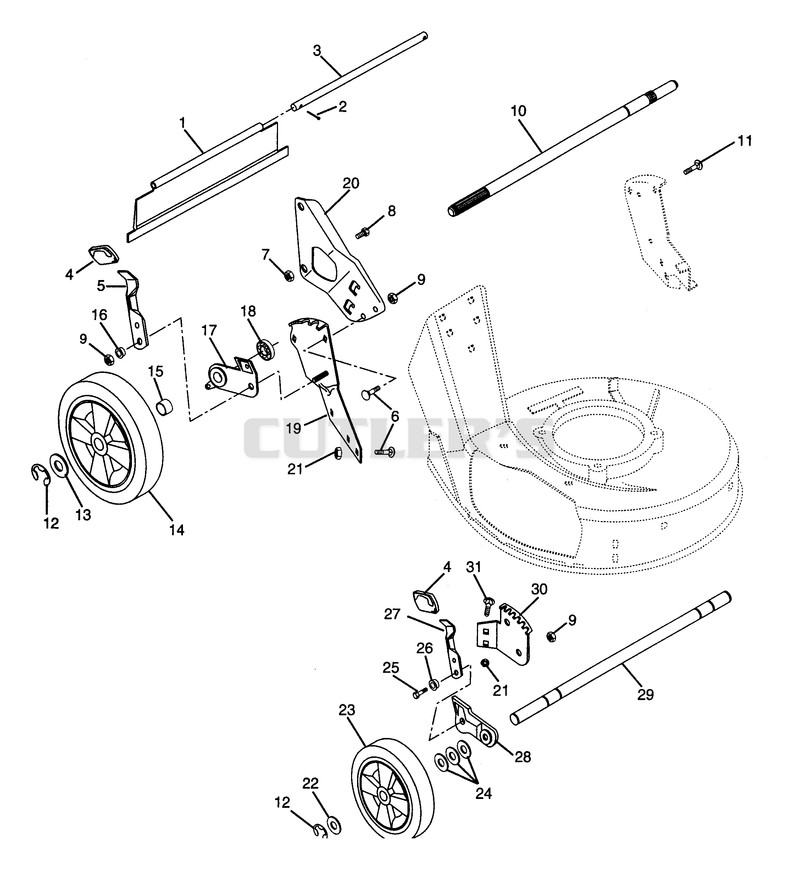 Wheels And Adjusters