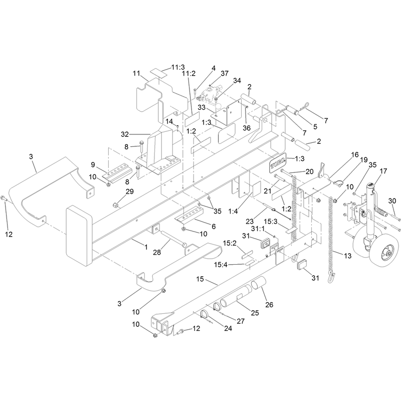 Frame and Jack Assembly