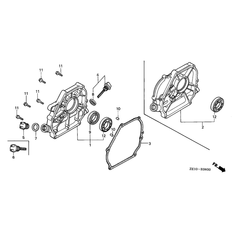 CRANKCASE COVER